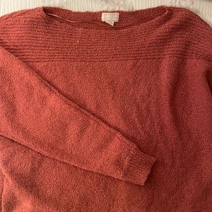 gorgeous orange sweater- so adorable and comfy